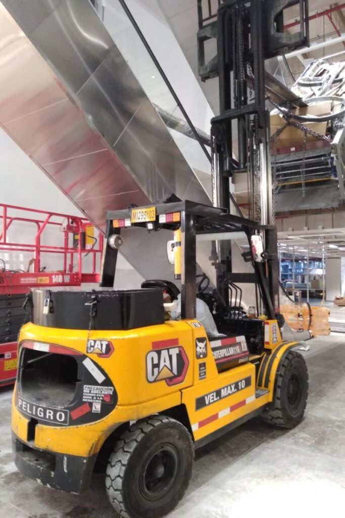 Riesgos laborales montacargas