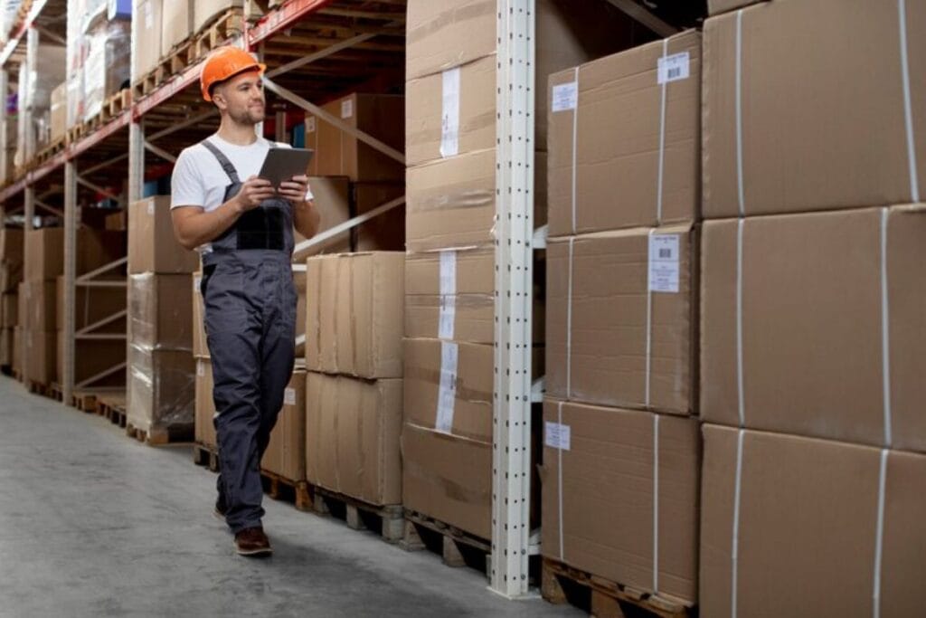 Almacenamiento en logística