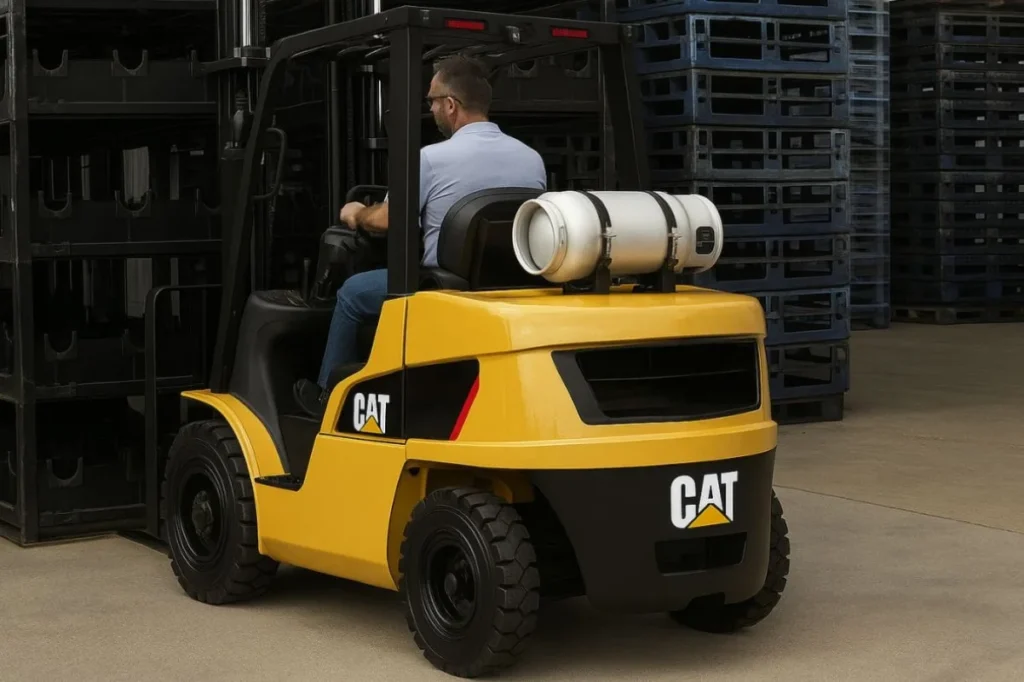 montacargas de combustión