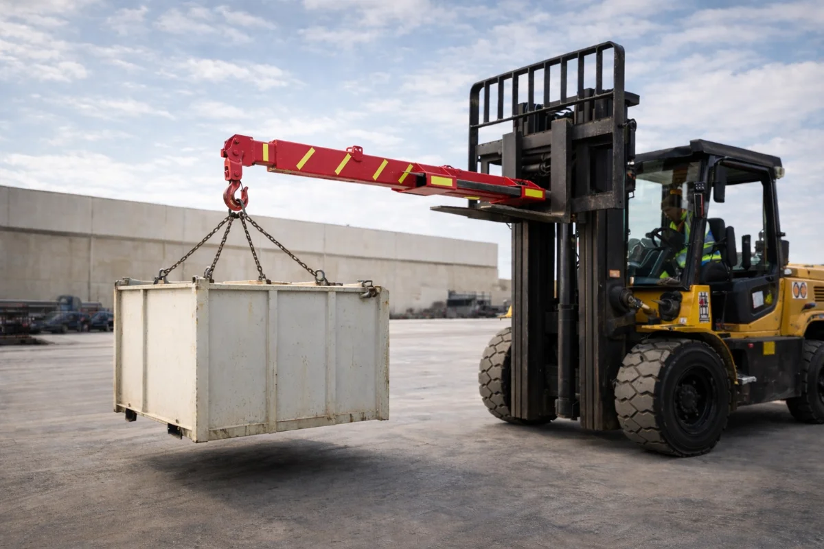 Izaje con montacargas
