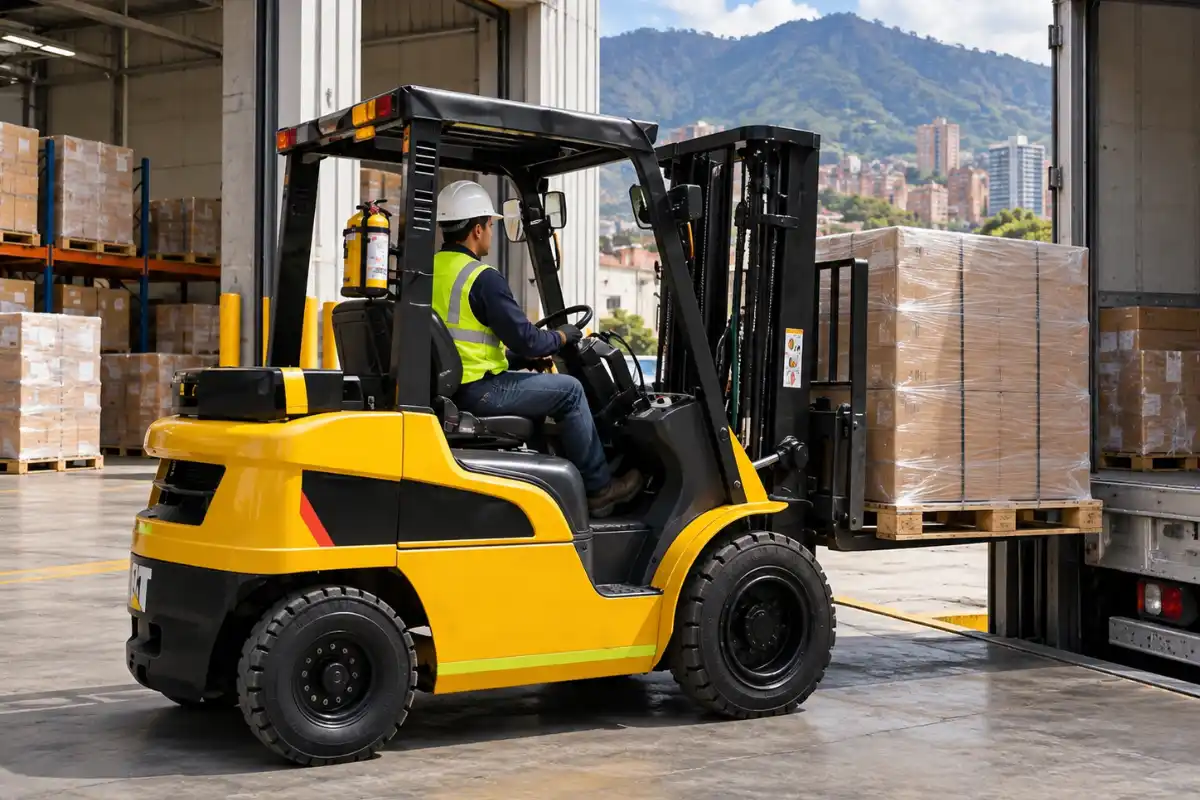 Andes Montacargas: alquiler y servicios con montacargas en Bogotá